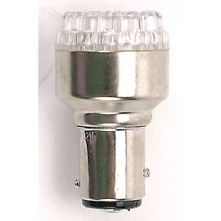Miniature LED Light Bulb, 1.4 W, S8, Double Contact Bayonet, BA15d