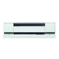 48" Electric Baseboard Heater, White, 1000W, 208V