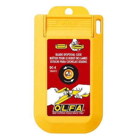 Blade Disposal Case, Reusable