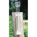 Rain Gauge, 11-7/8X2 In Dia, Clear-Vu