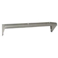 Stainless Steel Wall Shelf, 11-1/8"D x 36"W x 9-1/2"H, Silver