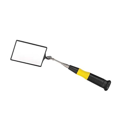 Inspection Mirror, Polycarb, 9 1/4"-30"