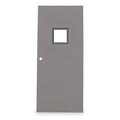 Vision Light Steel Door, 84 in H, 32 in W, 1 3/4 in Thick, 18-gauge, Type: 2