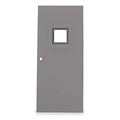 Vision Light Steel Door, 84 in H, 30 in W, 1 3/4 in Thick, 16-gauge, Type: 2