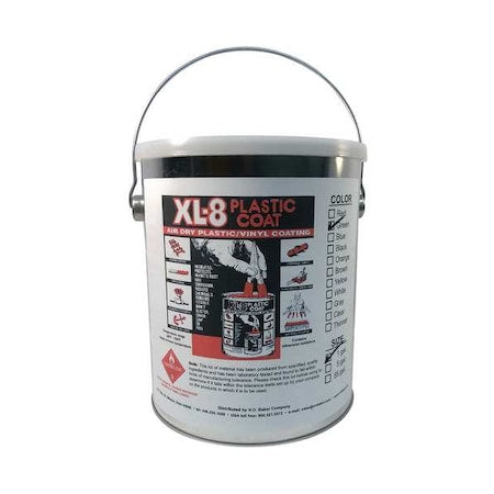 PVC Maintenance Coating, Green, 1 gal
