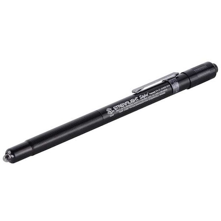 Penlight, Aluminum, Black, 11lm