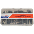 Socket Head Cap Screw Assortment, Alloy Steel, Black Oxide Finish, 106 PCS