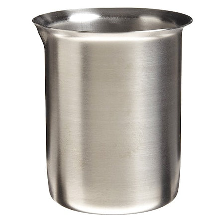 Beaker, Stainless Steel, Low Form, 600 mL / 10 oz Capacity