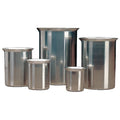 Beaker, Stainless Steel, Low Form, 1, 200 mL / 40.6 oz Capacity