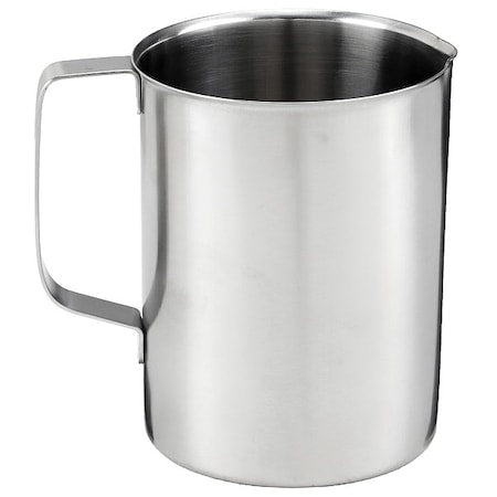 Beaker, Stainless Steel, Low Form, 1.2 L / 40 oz Capacity