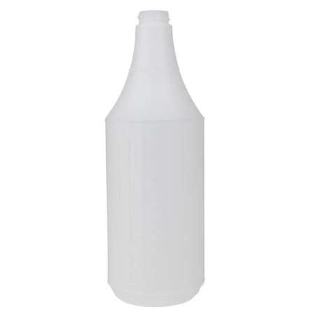 32 oz. Clear, Plastic Graduated Bottle, PK3