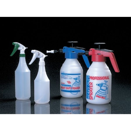 7-1/4"White, Plastic Trigger Sprayer, Size: 7-1/4", PK6