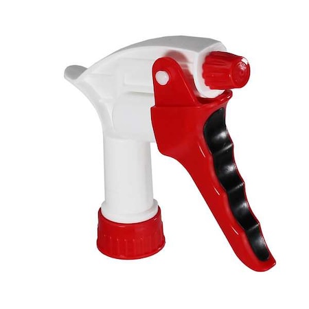 7-1/4"Red/White, Plastic Trigger Sprayer, PK6