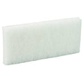 10 in L Soft Pad, Pad End, White, PK10
