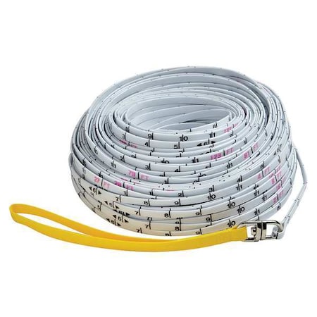 200 ft Surveyors Tape Measures, 1/4 in Blade