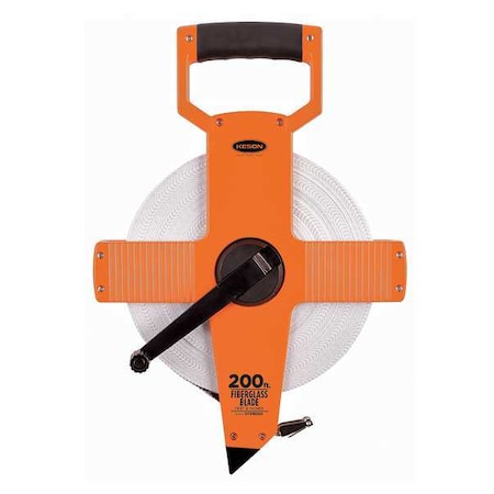 200 ft Tape Measure, 1/2 in Blade