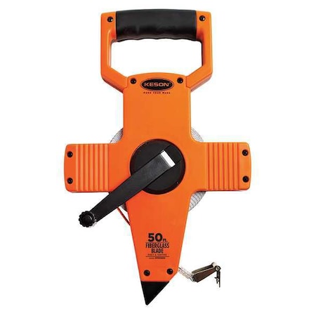50 ft Engineer's Tape Measure, 1/2 in Blade