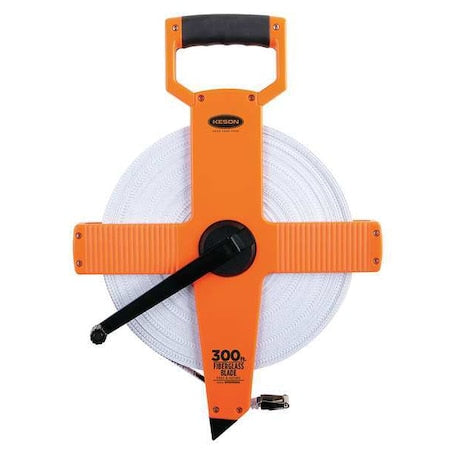 300 ft Engineer's Tape Measure, 1/2 in Blade
