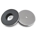 Round Base Magnet, 95 lb. Pull