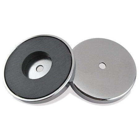 Round Base Magnet, 95 lb. Pull