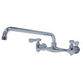 Splash Mounted Faucet,12 In Long