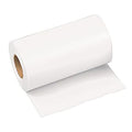 Flagging Tape, White, 6 in Wide x 300 ft Length, Vinyl, 2.5 mil