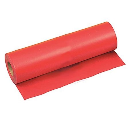 Flagging Tape, Red, 12 in Wide x 300 ft Length, Vinyl, 2.5 mil