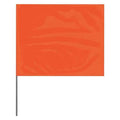 Marking Flag, PVC, Solid, 2.5" L., 100 PK