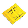 Marking Flag, PVC, Solid, 4" L., 100 PK
