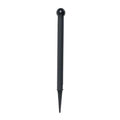 27" Ground Pole - Black, 6 pk