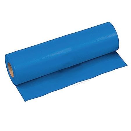 Flagging Tape, Blue, 4 in Wide x 300 ft Length, Vinyl, 2.5 mil