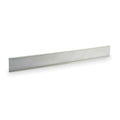 Barricade Beam, Plastic, High-Intensity Prismatic, 8 in Height, 6.75 lb, White