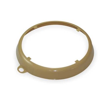 Color Coded Drum Ring, Gloss Finish, Beige
