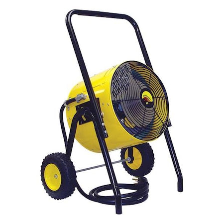 Portable Electric Salamander Heater, 10kW, 240V AC, 1 Phase, 34,152 BtuH, Non-Oscillating