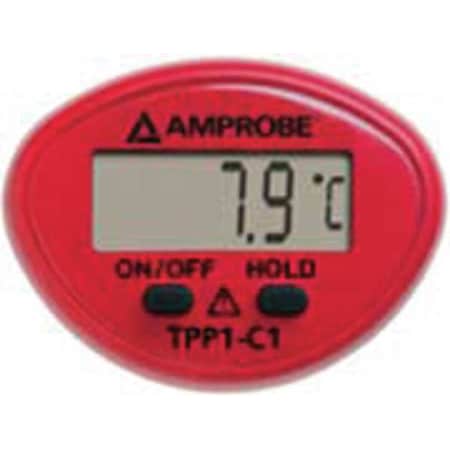 6-19/64"" Stem Digital Pocket Thermometer, -50 Degrees to 250 Degrees C