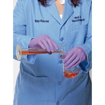 Trilites 994, Disposable Gloves, 6 mil Palm, Latex/Neoprene/Nitrile, Powder-Free, M, PK 100