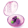 Rockets(R) Reusable Foam Ear Plugs, Flanged Shape, 27 dB, Purple, 50 PK