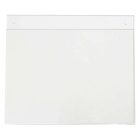 Sign Holder, , Acrylic Clear, 9" L