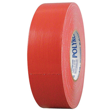 Duct Tape, Red, 60 yd L, 1-7/8 in W