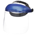 Ratchet Face Shield Assembly, Clear Visor, 8" Height, Ratchet Suspension, Uncoated Lens