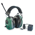QuieTunes Over-the-Head Electronic Ear Muffs, 22 dB NRR, Green