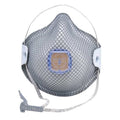 Disposable Respirator, R95, Particulate Respirator w/Ventex Valve, HandyStrap, Molded, M, PK 10
