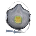 Disposable Respirator, R95, Nuisance Organic Vapors w/Ventex Valve, HandyStrap, Molded, M, PK 10