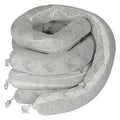 Sorbent Boom, 71 gal, 8 in x 10 ft, Universal, Green, 4 PK