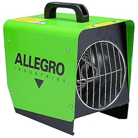 Portable Electric & Tent Heater, 1500W, 120V AC, 1 Phase, 5000 BtuH