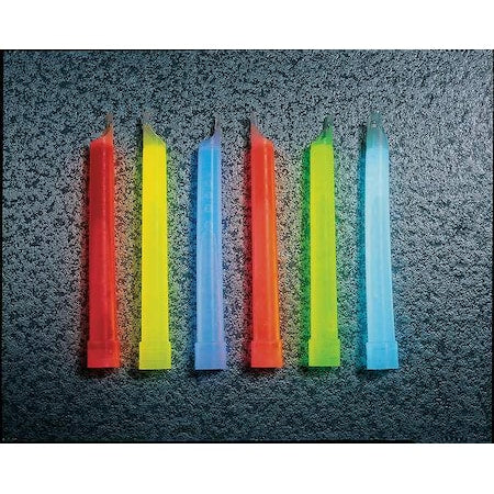 Lightstick,Yellow,1/2 hr.,6 In. L,PK10