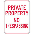 Traffic Sign, 18 in Height, 12 in Width, Aluminum, Rectangle, English