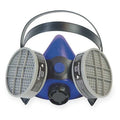 Half Mask Respirator, S-Series, Threaded, Size, M 0 Cartridges Included