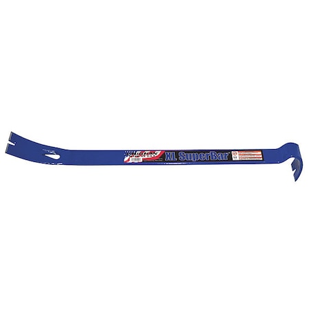 Flat Pry Bar, Rocker-Head, 21 In