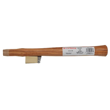 Ball Pein Hammer Handle, 13 In Hickory